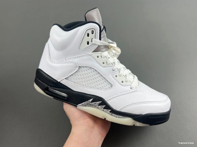HYPE 5 RETRO DD0587-110 'WHITE JORDAN AIR BLACK' 0808